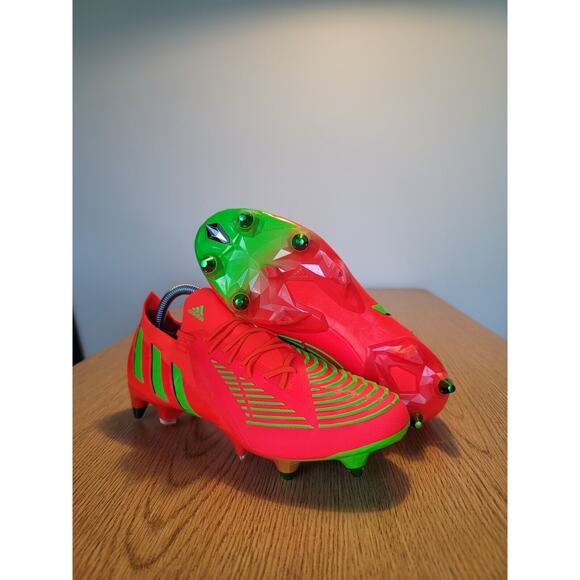 Adidas Predator Edge.1 Low SG Soccer Cleats Solar/Orange GW1010 Men’s Size 7.5 main image 4